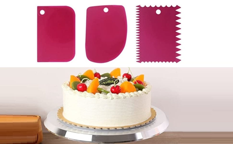 Cake scrraper 3pcs