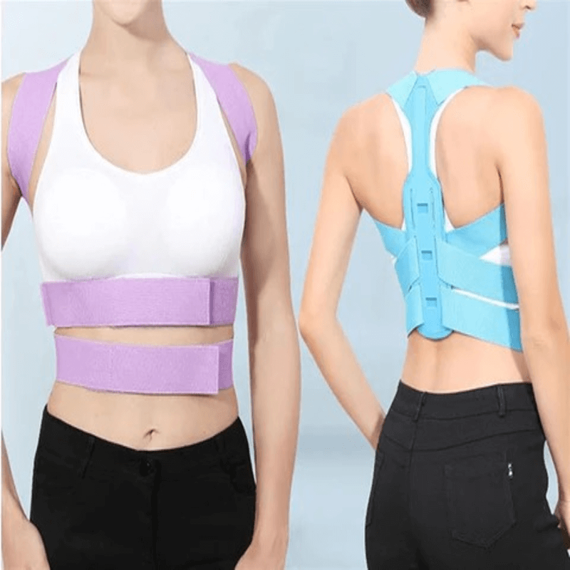 Brace support belt adjustable back posture corrector