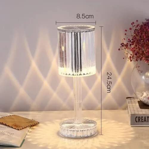 Daimond shape touch lamp with remote