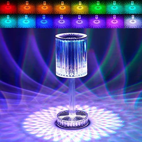 Daimond shape touch lamp with remote