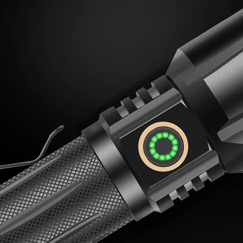 Outdoor self defence led flashlight