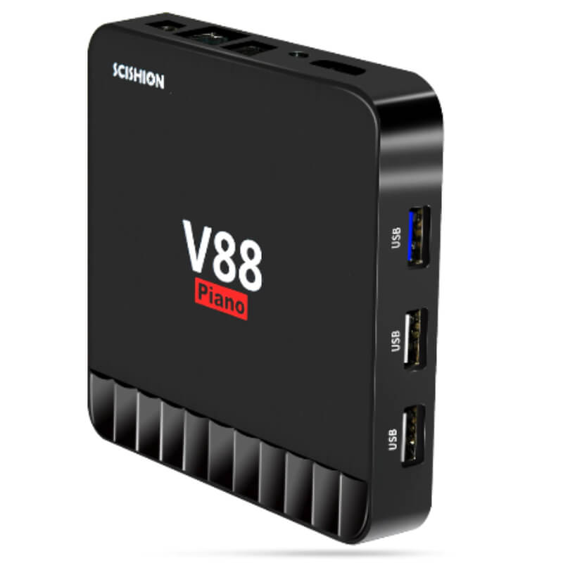 Smart box v88 piano quad core 4gb+16gb