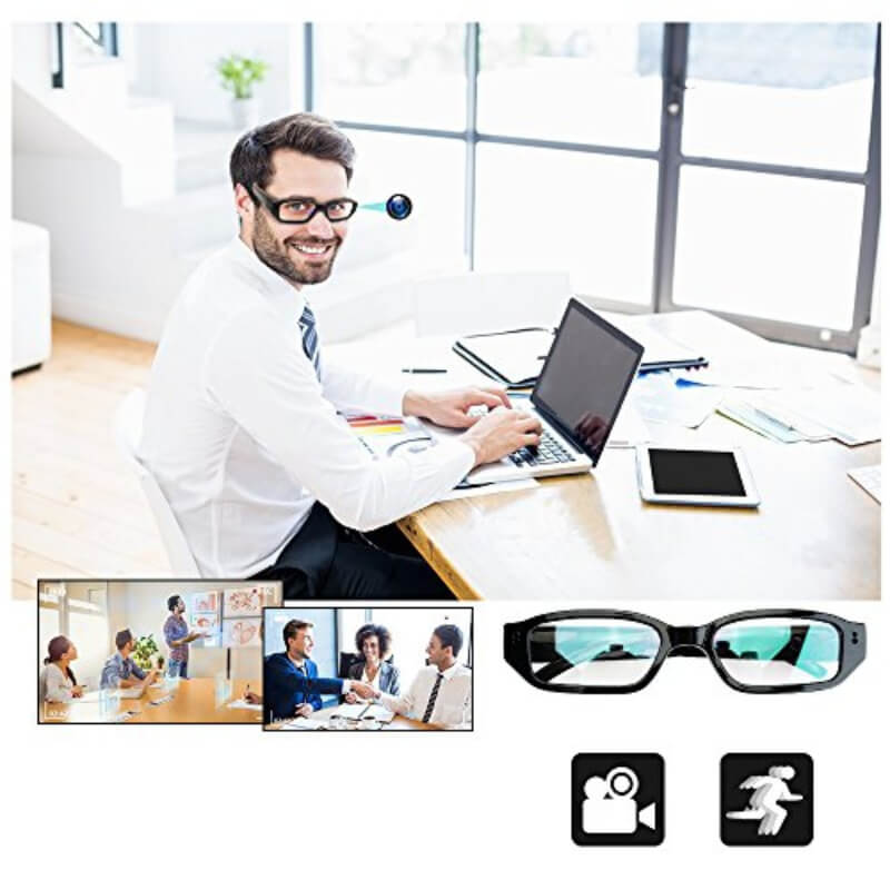 Camera glasses