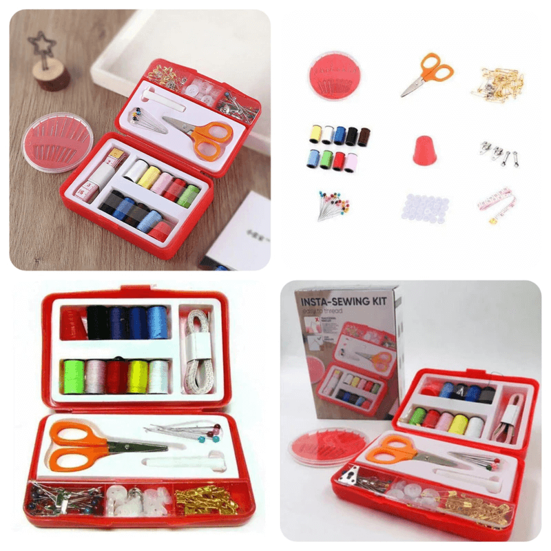 Sewing kit box plastic