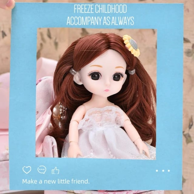 12inch bendeble doll plastic box