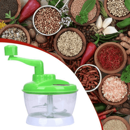 Chopper manual food processor