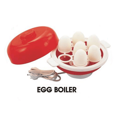 3 in 1 electric egg boiler/poacher/cooker vegetable streamer-red