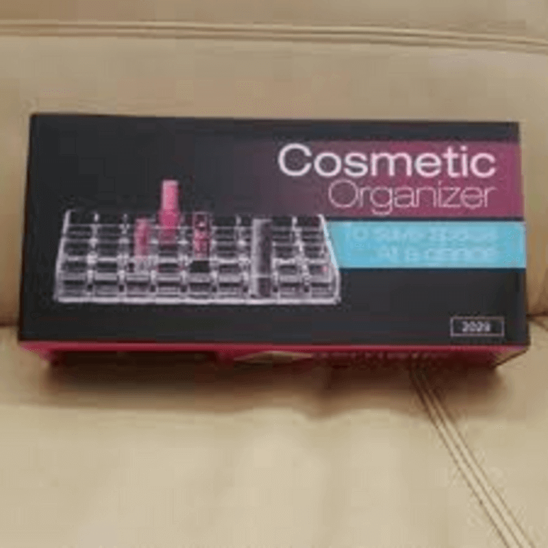 Acrylic makeup organizer lipstick holder