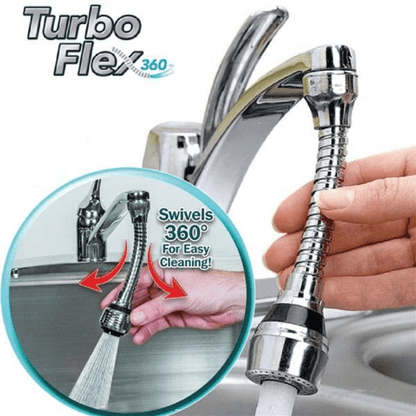 Turbo flex 360 flexible faucet sprayer tap