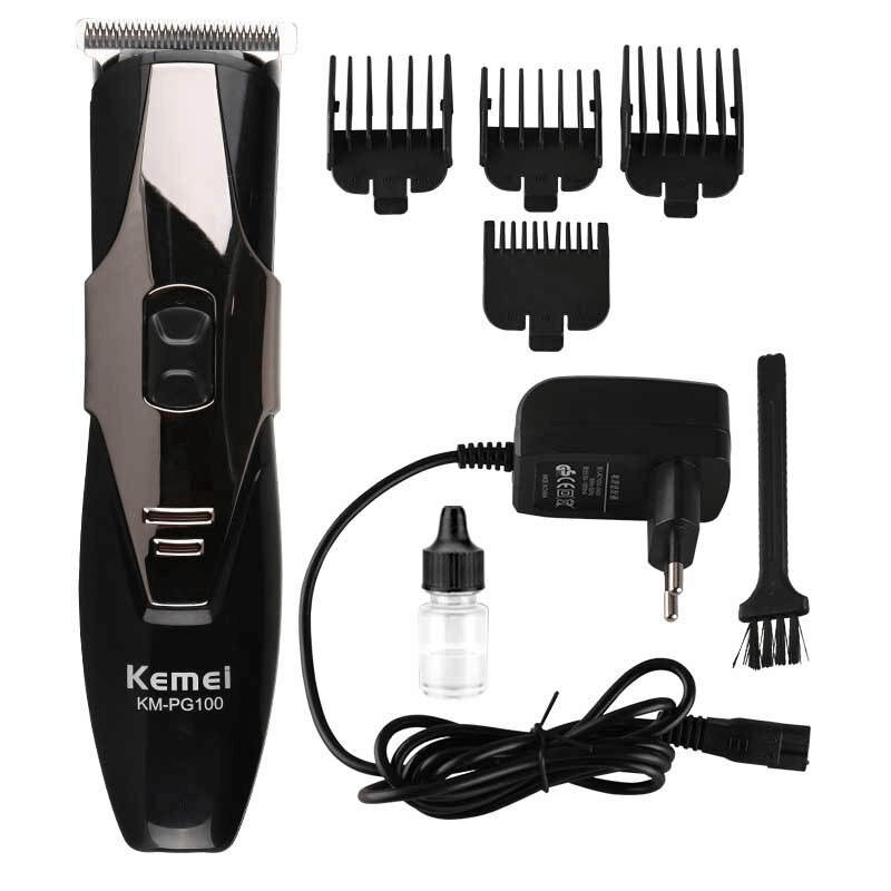 Kemei km-pg100 rechargeable hair clipper trimmer