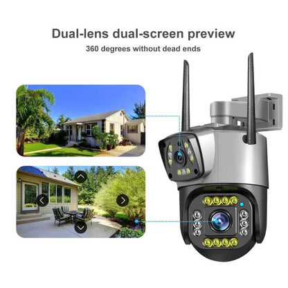 4mp dual screen ptz wifi camera