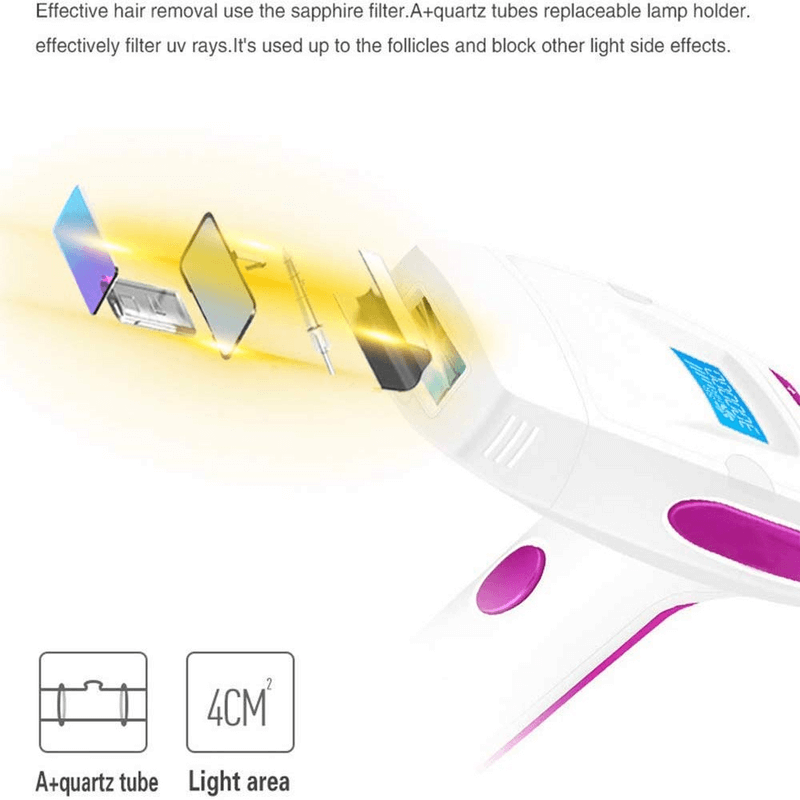 Umate ipl digital hair removal machine