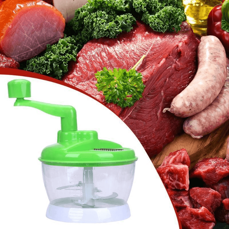 Chopper manual food processor