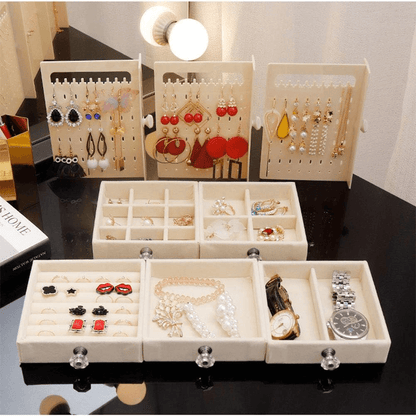 Acrylic 5+3 jewelry organizer