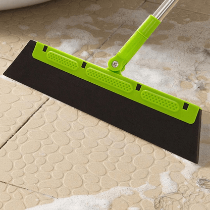 Magic dust-free scraper broom