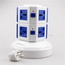 Multifunctional vertical socket