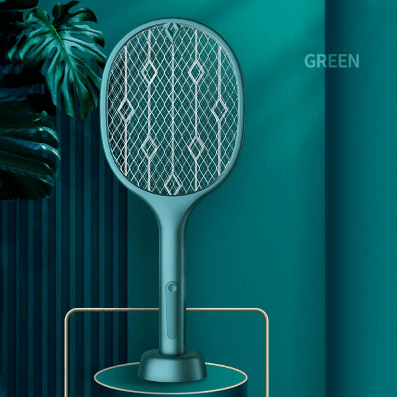 2 in 1 rechargeable usb mini mosquito swatter