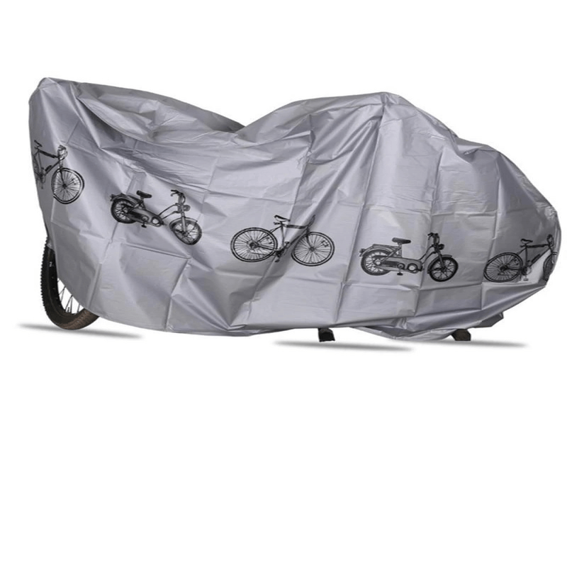 Portable waterproof bicycle rain dust cover