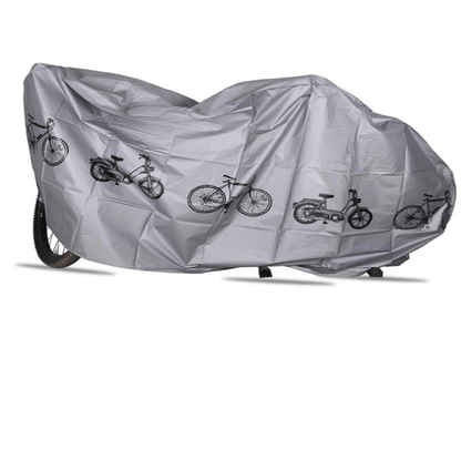 Portable waterproof bicycle rain dust cover