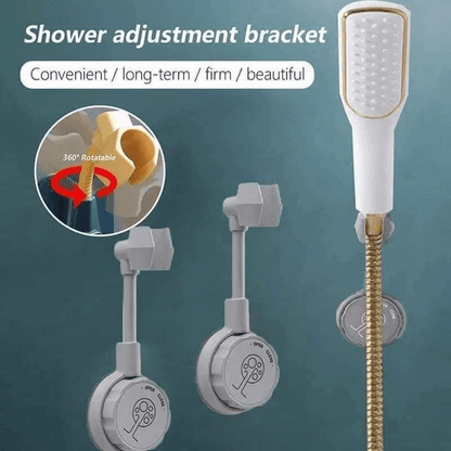 Universal adjustable shower bracket