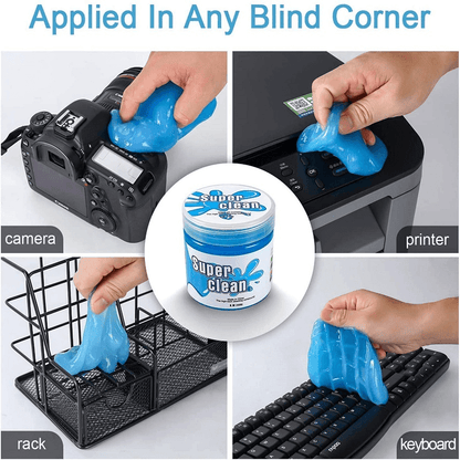 Car vent magic dust cleaner and laptop sliding gel pack of 3