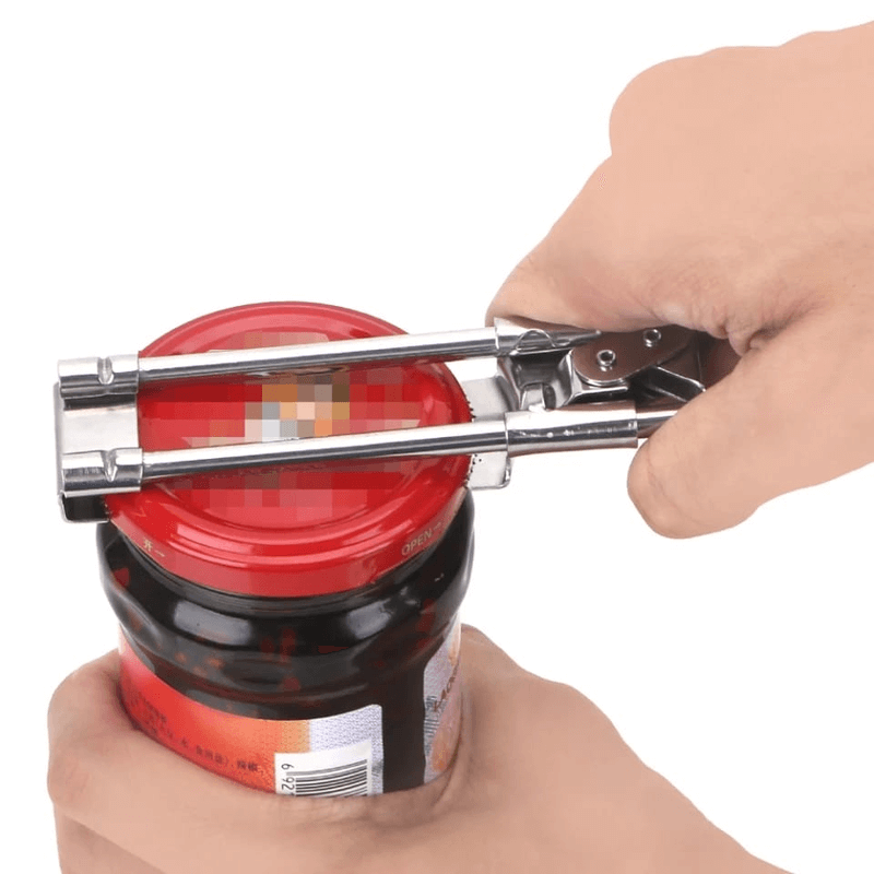 Adjustable multifunctional stainless steel can opener