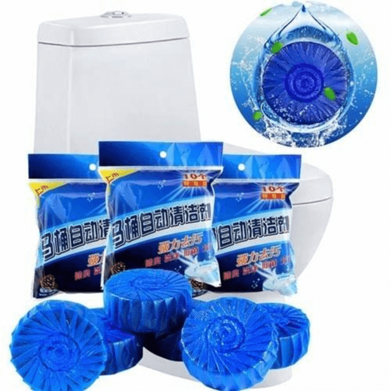 Toilet cleaning tablets