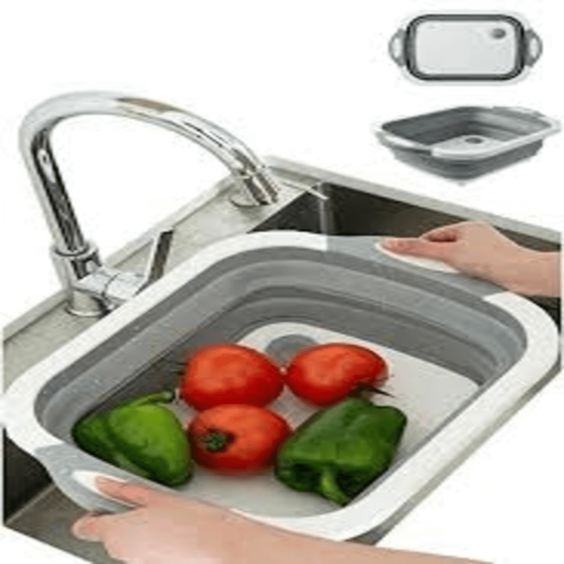 Sink drainer cutting board