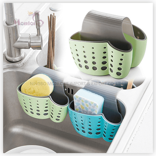 Silicone sink organizer