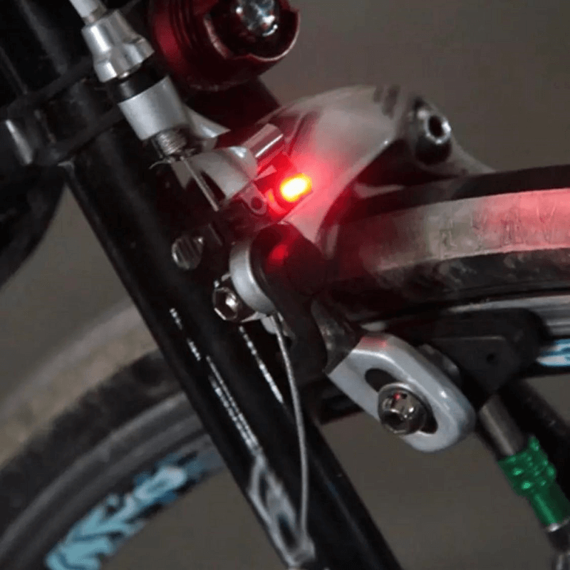 Bicycle rainproof brake led