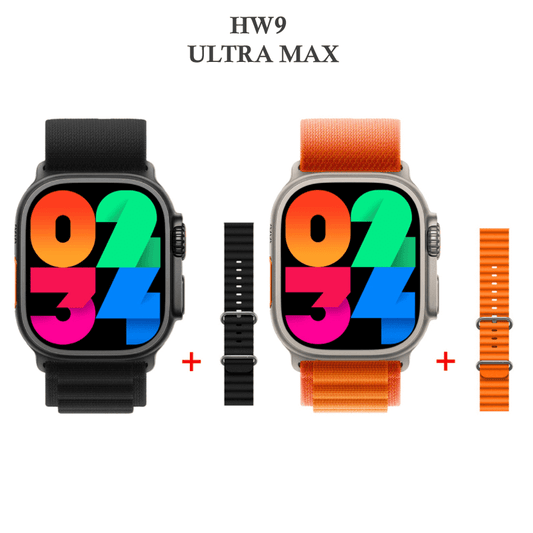 Hw9 ultra max 2.2 inch amoled screen display series 8 smart watch