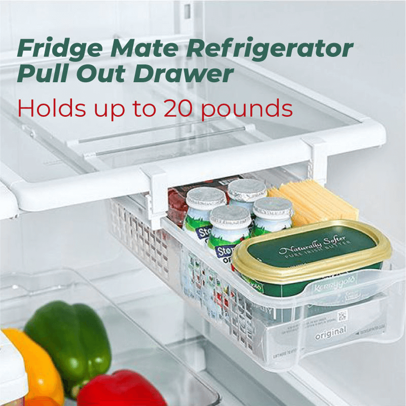 Fridge mate storage drawer