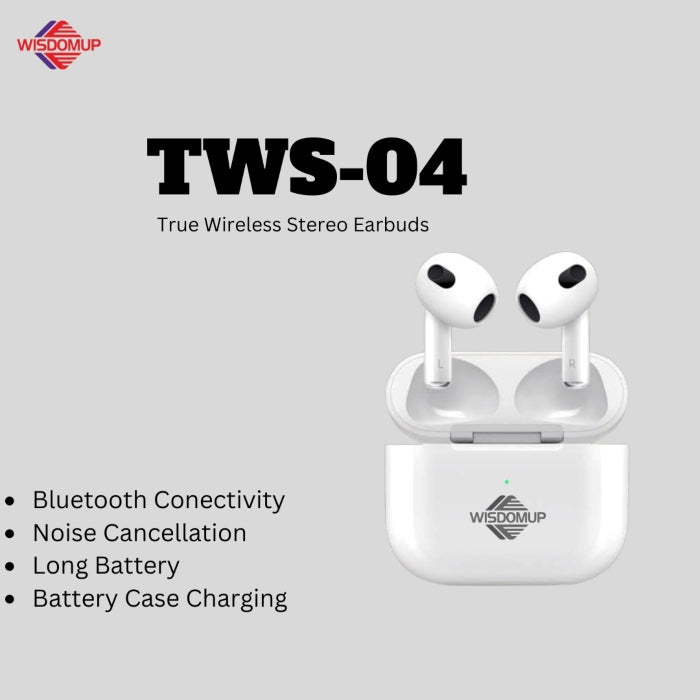 Tws-04 true wireless earphones - bluetooth 5.0