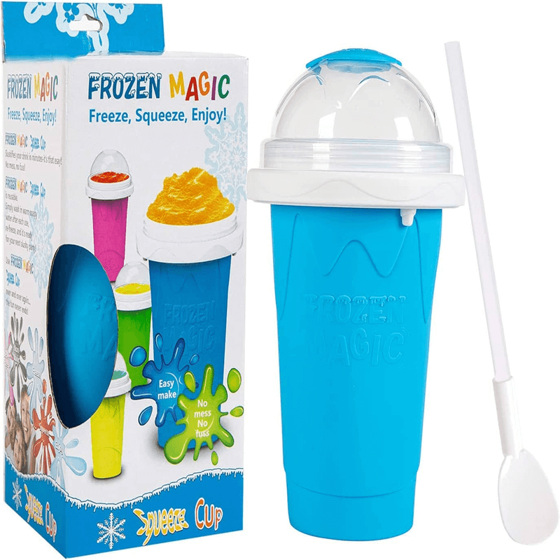 Frozen magic slushy maker cup