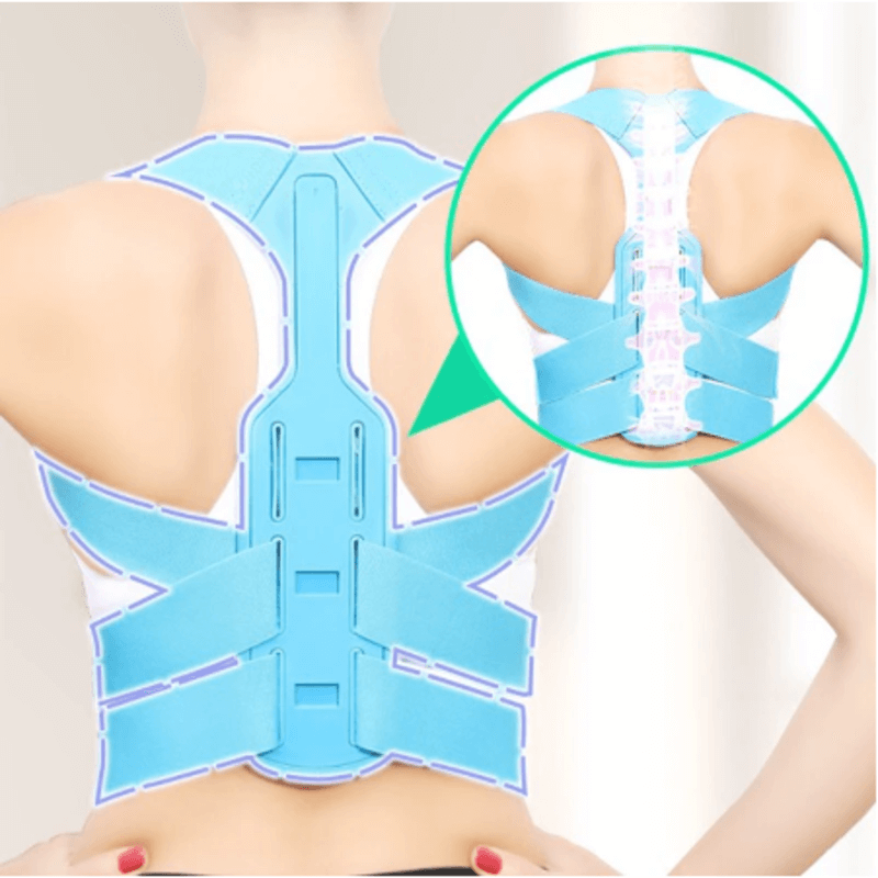 Brace support belt adjustable back posture corrector