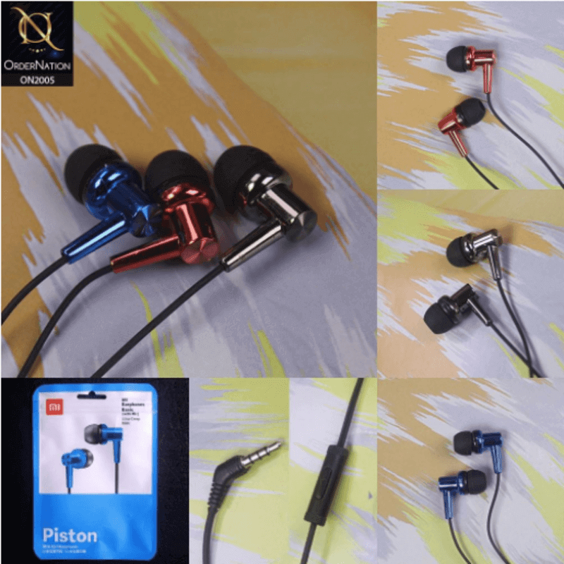 Basic ultra deep bass piston style handsfree