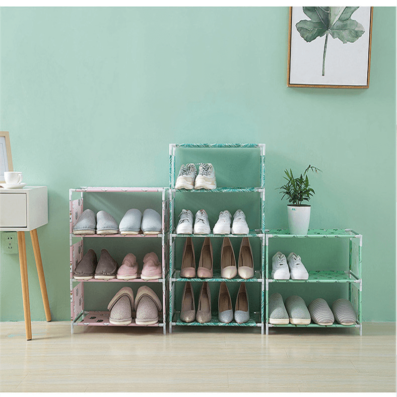 5 layers non-woven waterproof shoe rack