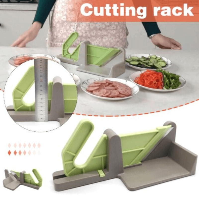 Hand push vegetable cutter