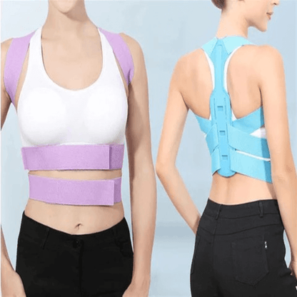 Brace support belt adjustable back posture corrector