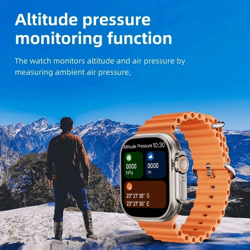 1.75 inches i8 hd display series 8 bluetooth call smart watch