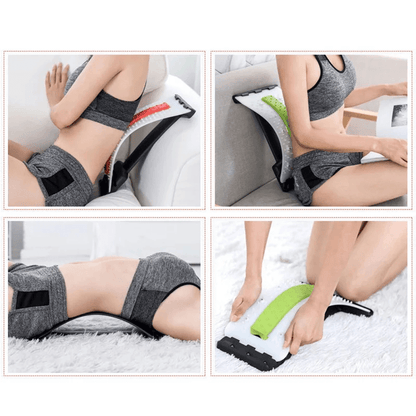 Back acupressure stretcher