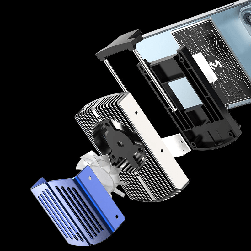 Semi-conductor cooling mobile phone radiator