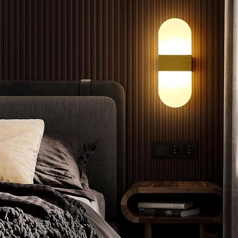 Led acrylic wall lamp