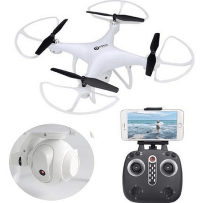 Wifi drone camera with led light & 360 camera view-lh-x25