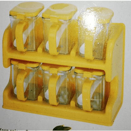 6 piece masala pack spice rack