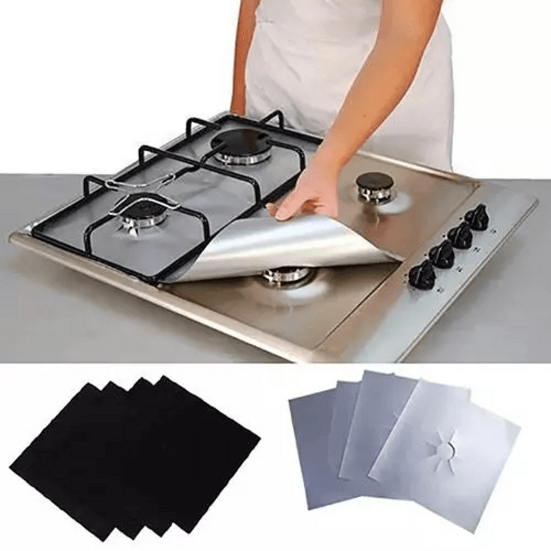 Stove shield paper 4 pcs