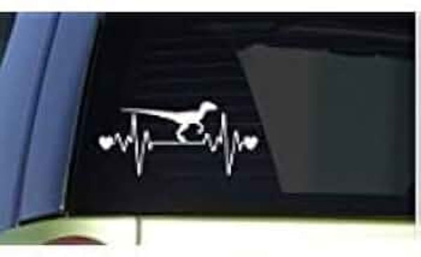 Heartbeat lifeline monitor screen car sticker