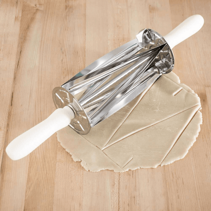 Stainless steel croissant cutter for cake shop