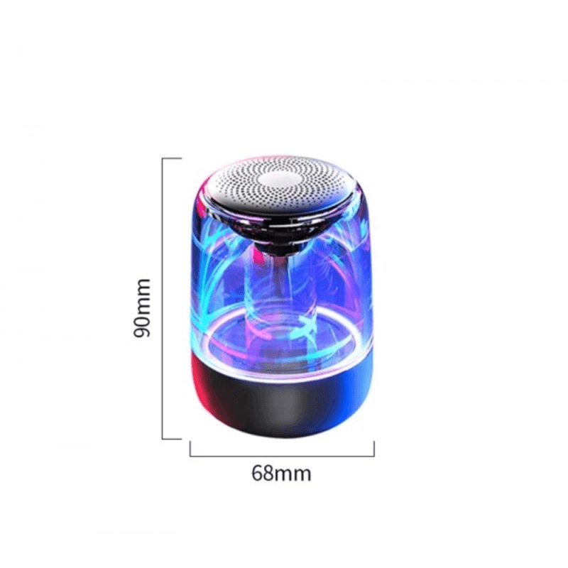 Crystal bluetooth speaker