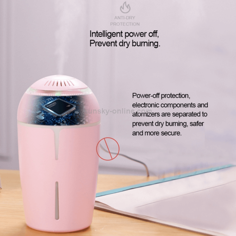 Revolving scenic lantern air humidifier 300ml